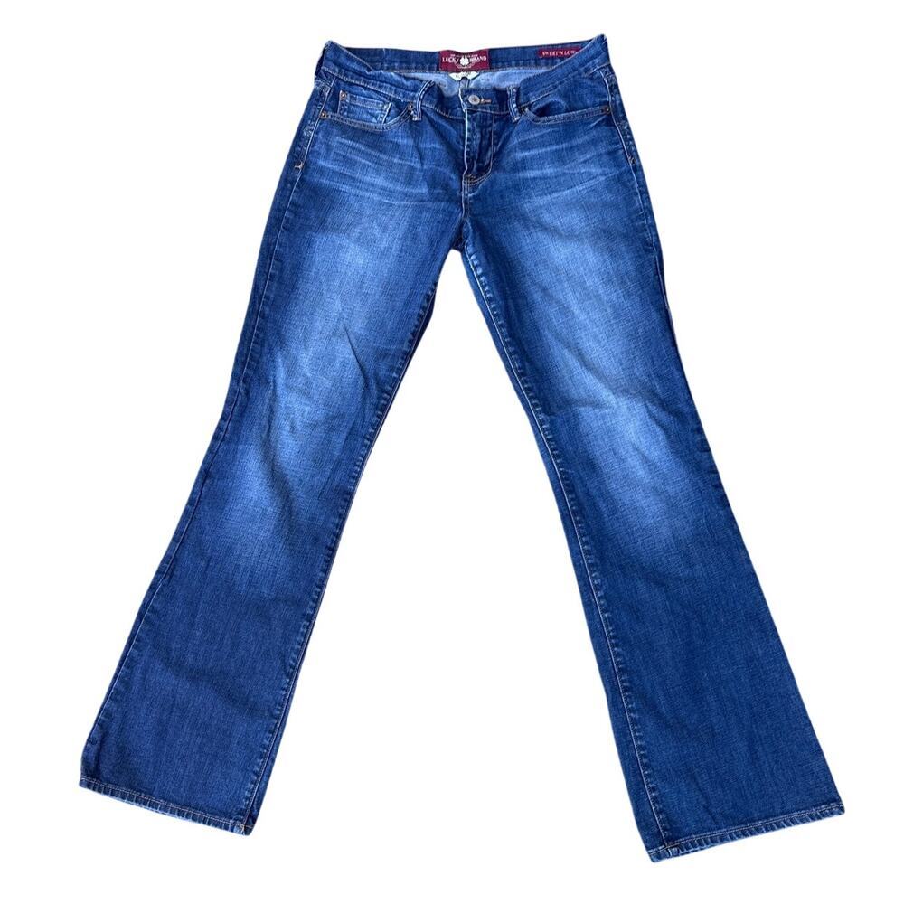 Lucky Brand Sweet N Low Y2K Low Rise Bootcut Jeans 6/28